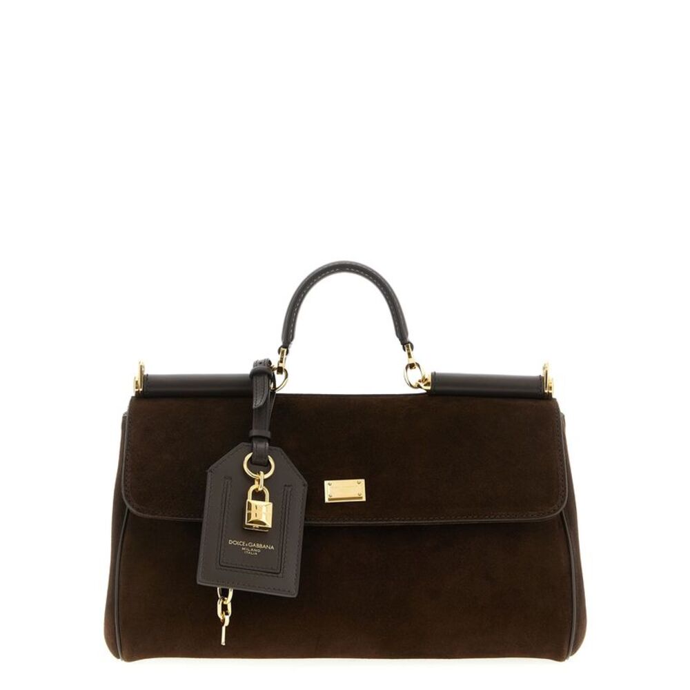 Dolce & Gabbana Brown Calfskin Women's Handbag